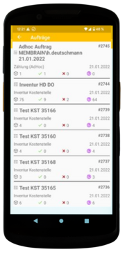 Mobile Anlageninventur-App: Zebra Scanner