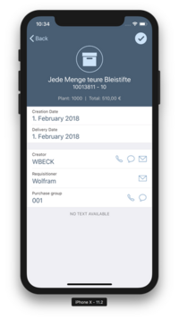 Membrain BANF App: Freigabeoption